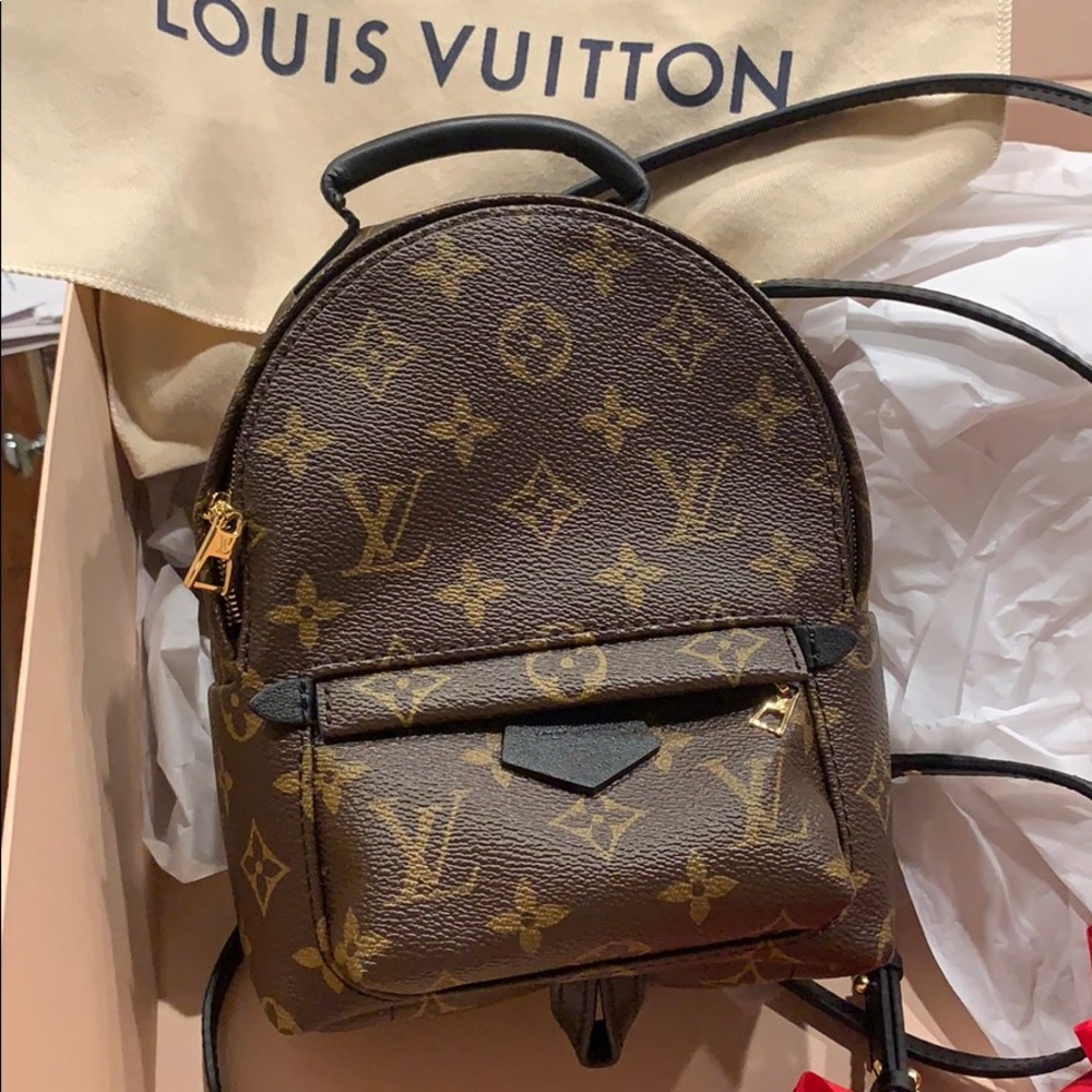 Brand New Louis Vuitton Palm Spring Mini Backpack - Picture 1 of 4